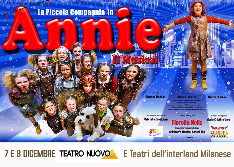 Locandina Casting Musical Annie