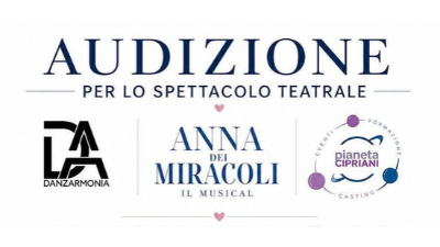 thumb Audizioni Anna dei Miracoli Musical