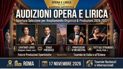 thumb Audizioni Opera e Lirica