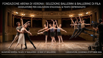 thumb Audizioni ballerini Arena di Verona