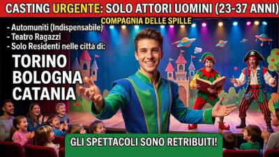 thumb Casting attori Compagnia delle Spille