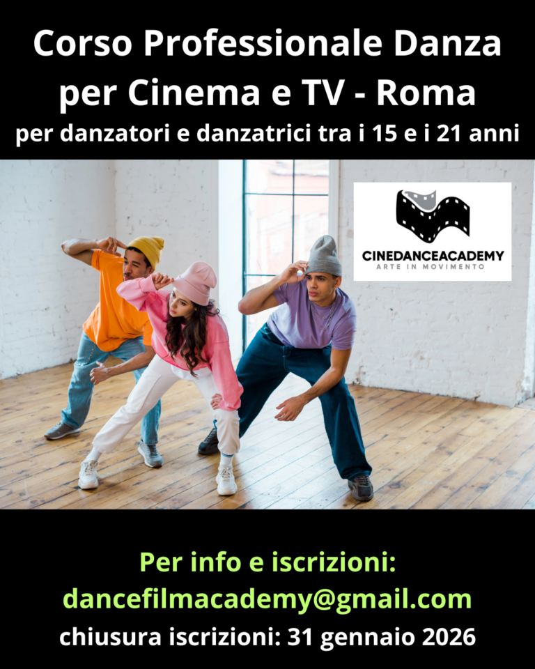locandina Corso Danza Cine TV