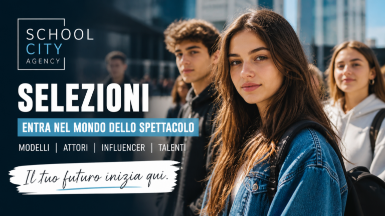 immagine Selezioni Modelli Attori Talent