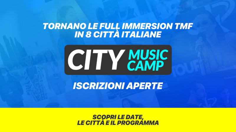 Locandina City Music Camp