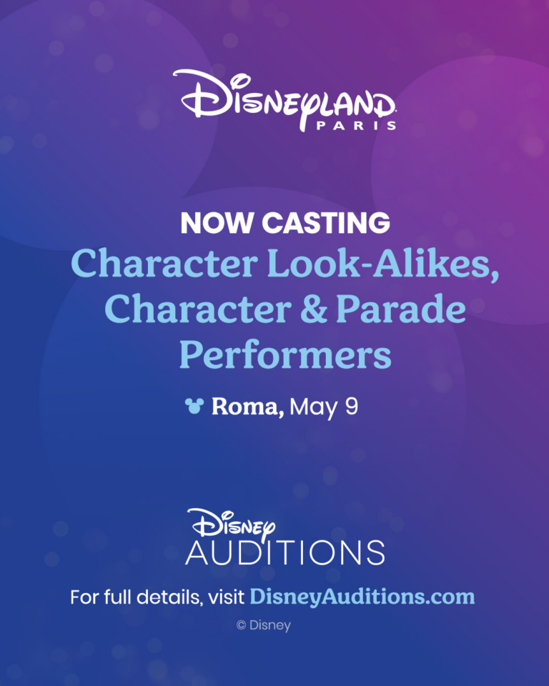 immagine Disneyland Paris Audition Rome