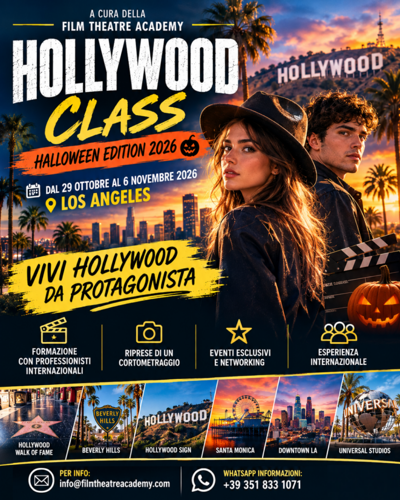 locandina hollywood class halloween