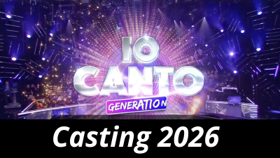 immagine io canto generation casting 2026