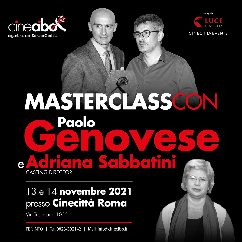 locandina masterclass Paolo Genovese