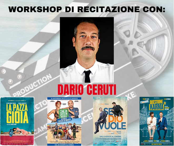 locandina workshop recitazione Dario Ceruti